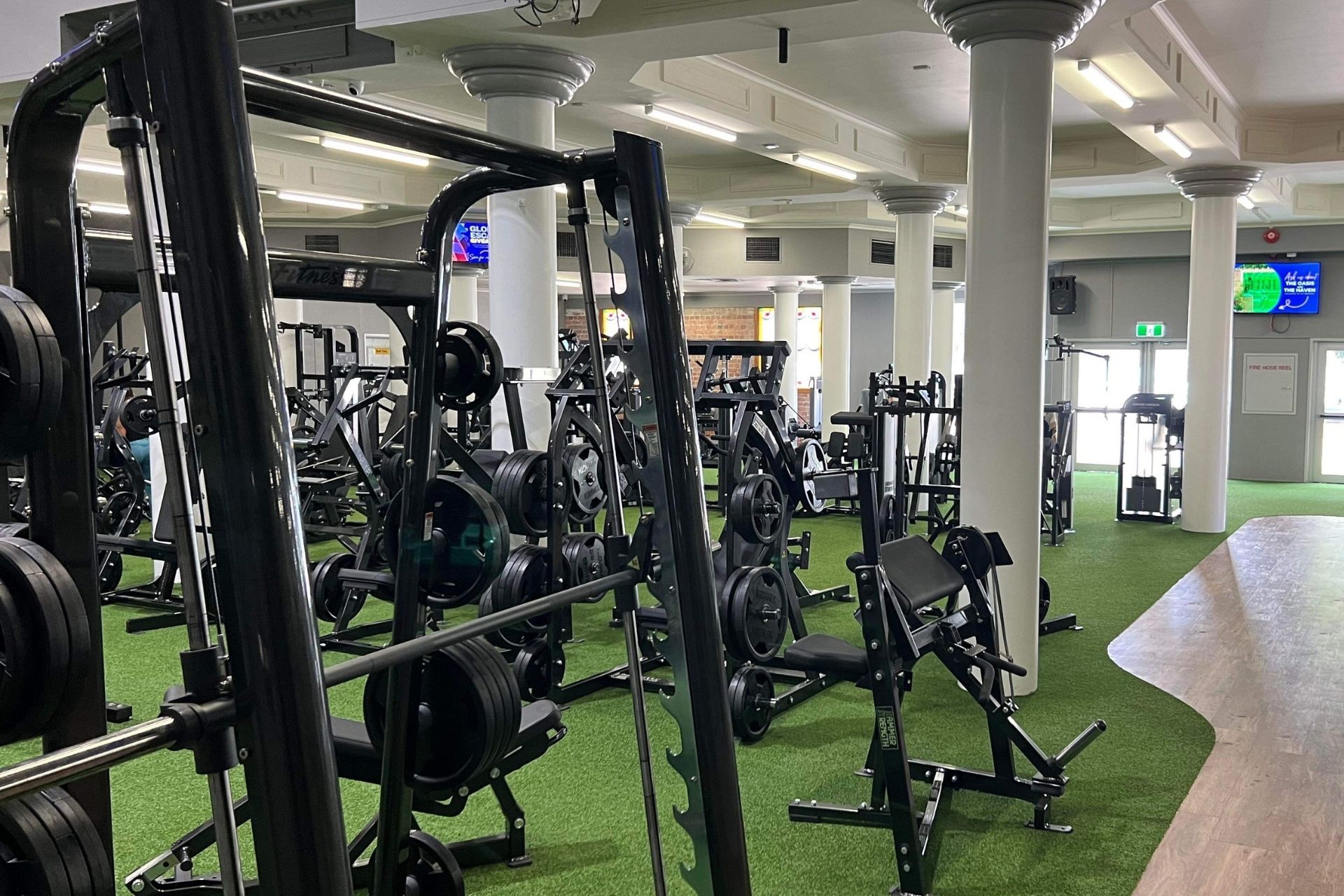 Industrial Main Gym Floor
